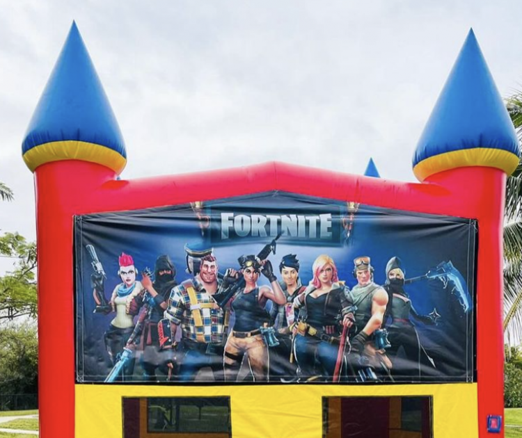 Fortnite Banner for Bounce House